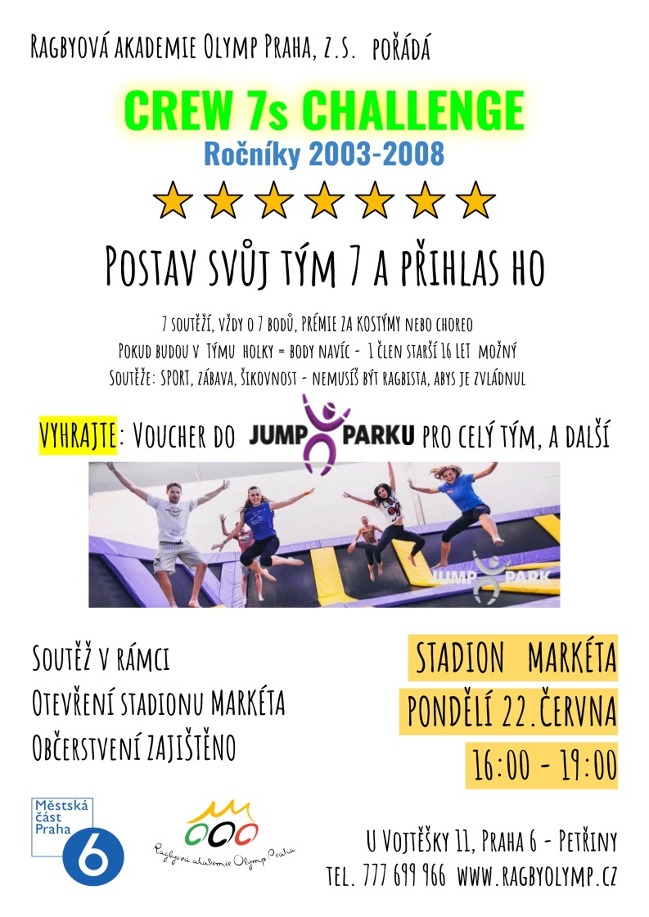 Dětský den - Ragby Olymp - Otevření stadionu