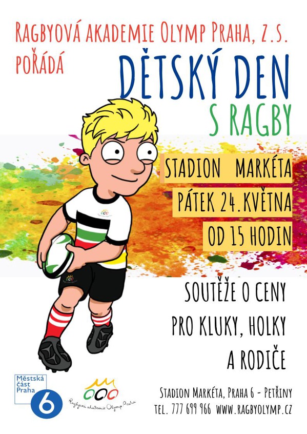 Dětský den s ragby 24.5.2019
